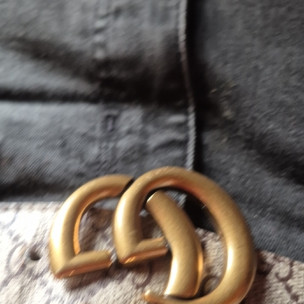 Gold Double G Buckle Belt
